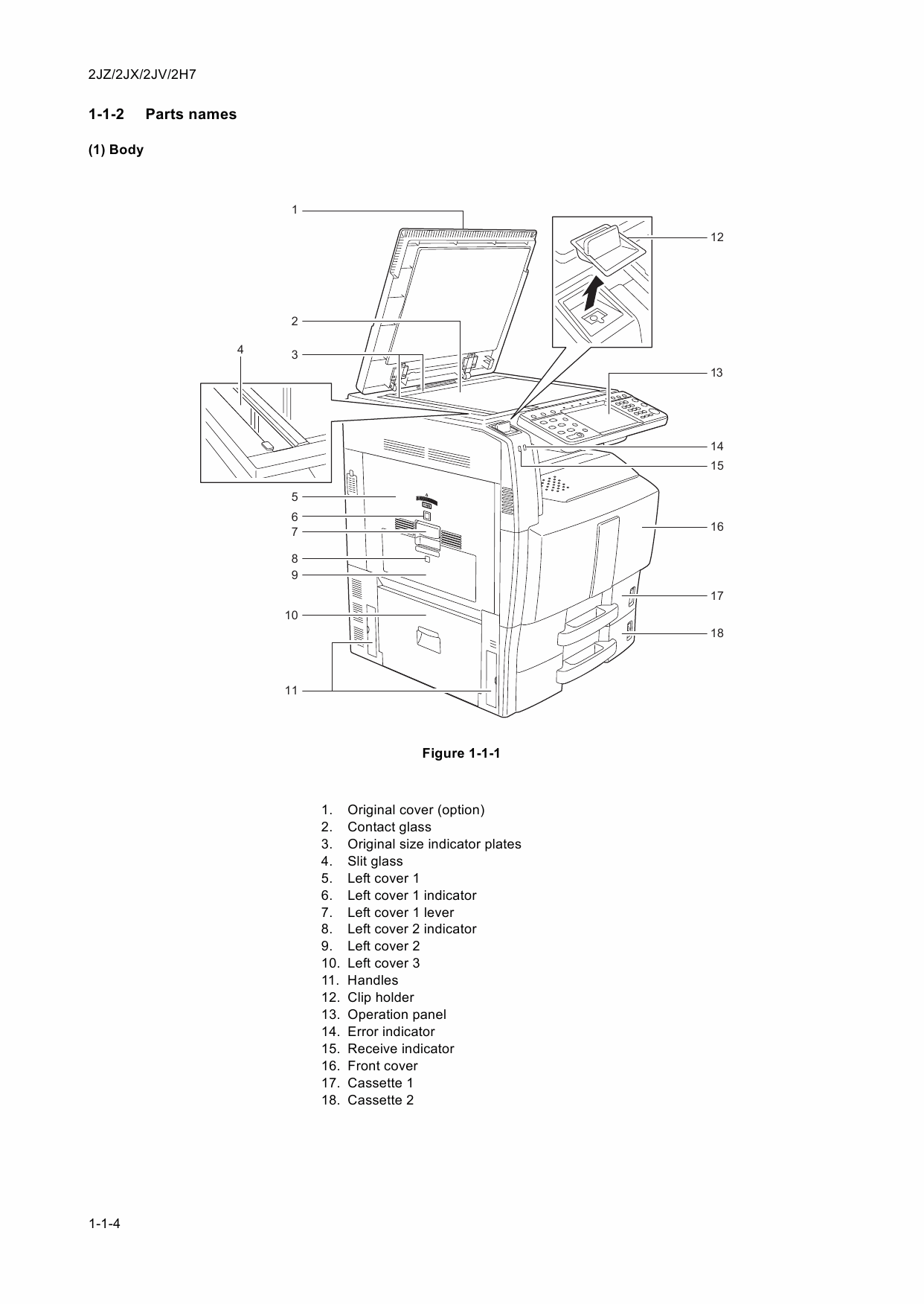 KYOCERA ColorMFP TASKalfa-250ci 300ci 400ci 500ci Parts and Service Manual-2